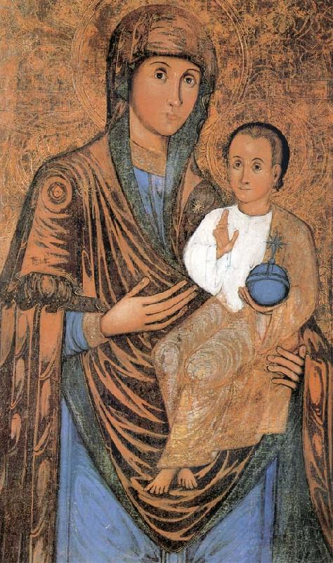 The Virgin of Hodigitria, unknow artist